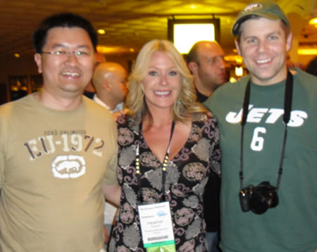 Andrew Wee, Heather Paulson, and Shawn Collins during Affiliate Summit