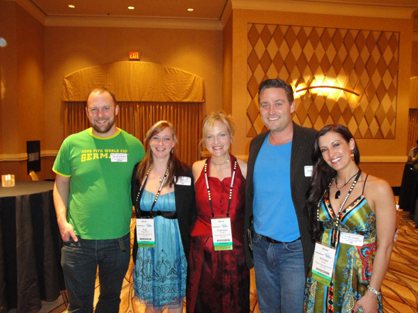 PMG team with Andrew Wee and Steve Hall during Affiliate Summit
